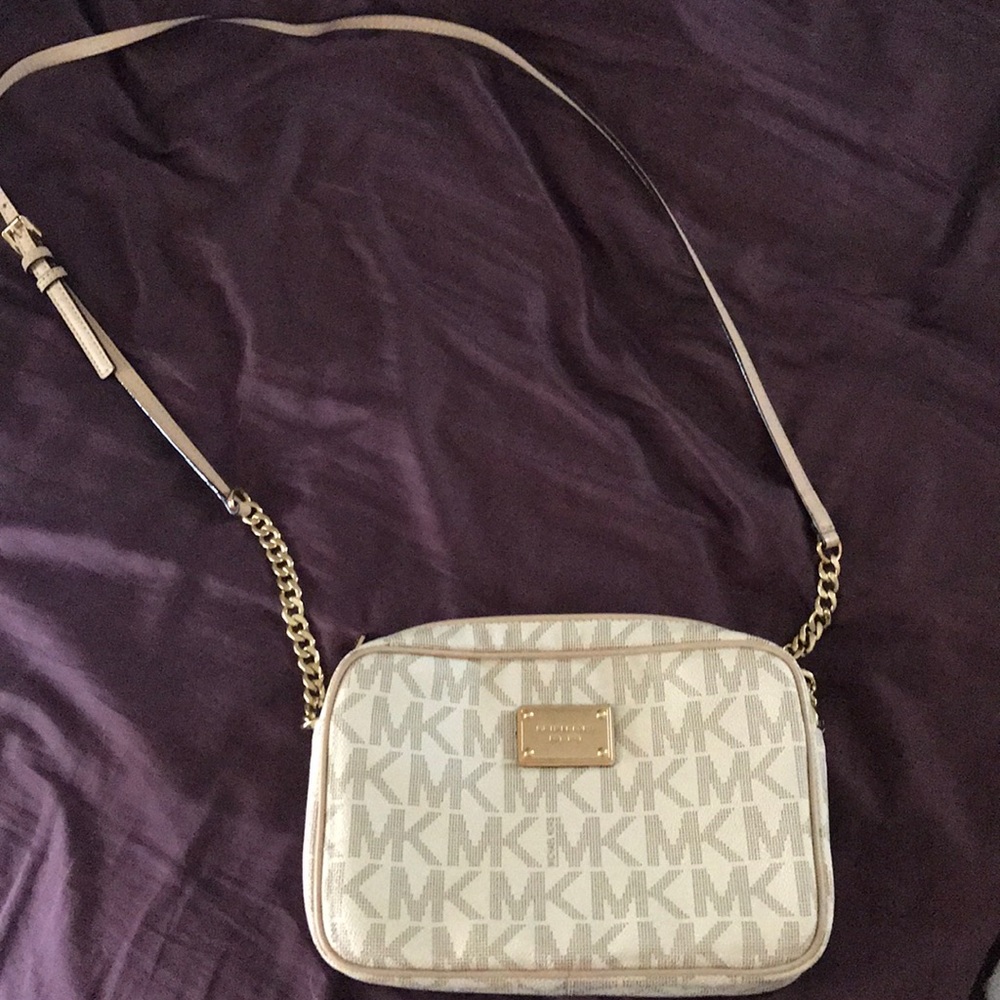 Michael Kors small leather crossbody bag